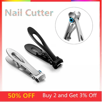 

1pc Professional Stainless Steel Nail Cutter Trimmer Clippers Manicure Pedicure Scissors Pedicure Care Tool for Thick Nails