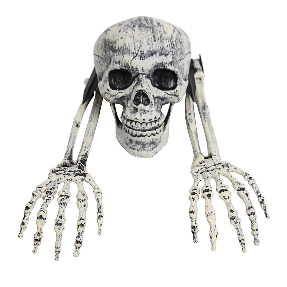 NEW Halloween Decorations 3 Piece Horror Buried Alive Skeleton Skull Garden Yard Lawn Decoration | Спорт и развлечения