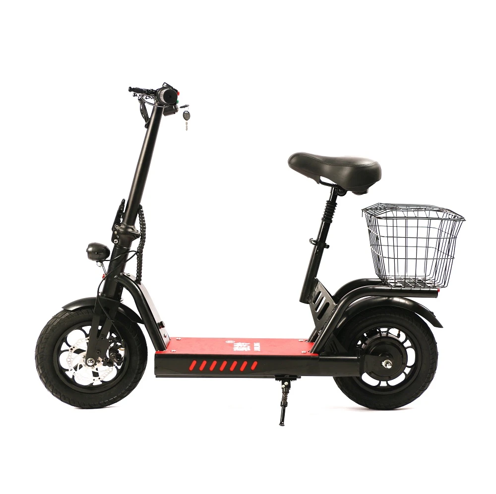 lightweight electric scooter with seat
