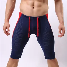 Мужские пляжные шорты BRAVE PERSON, сетчатые дышащие шорты до колен, шорты для пляжа, мужские шорты