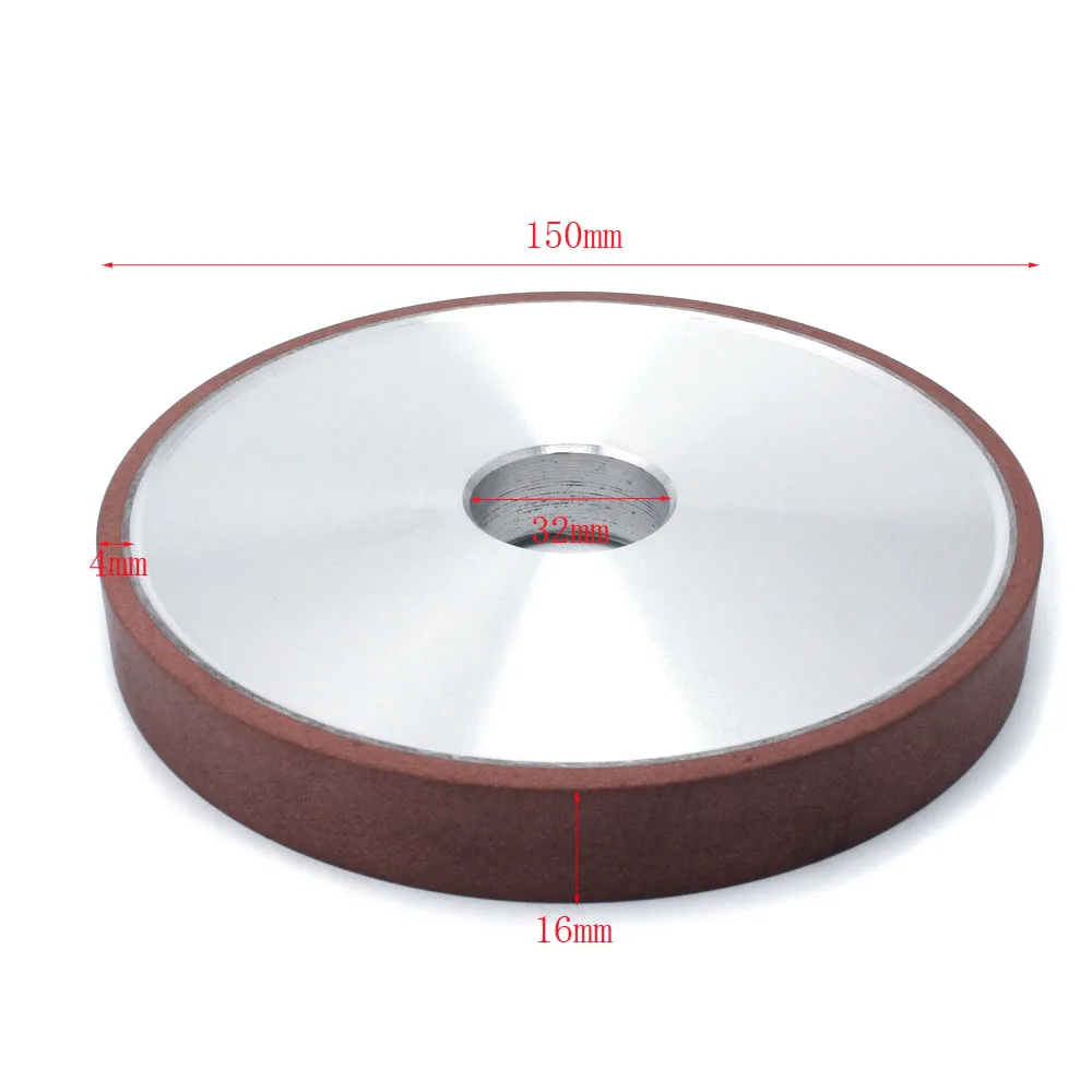 

150mm diamond disc sharpening Resin Bond Grinder Disc Power Abrasive Tool for grind carbide and hard steel Grit 150
