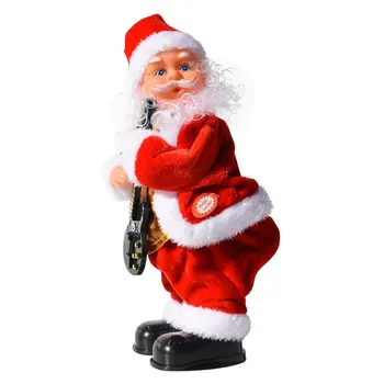 

Christmas Gifts Hip Shaking With Music Santa Claus Shape Doll Electric Toys Christmas Decoration Supplies