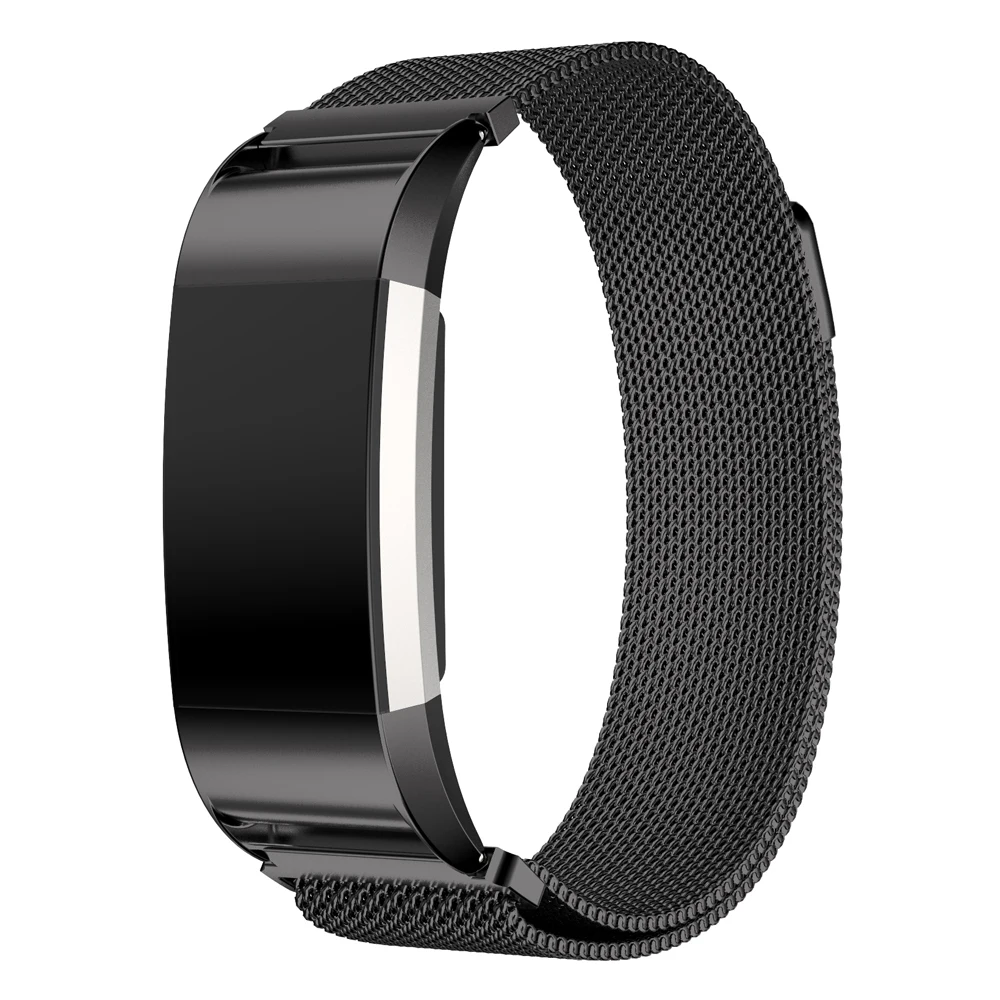 Миланский ремешок для наручных часов для FitBit Charge 2 часы ремешок для часов Регулируемая Замена для Charge 2 браслет