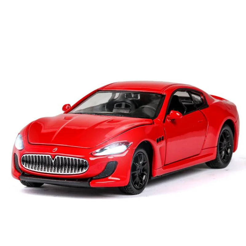 1:32 Металлический Игрушечный Автомобиль Maserati GT литая спортивная модель