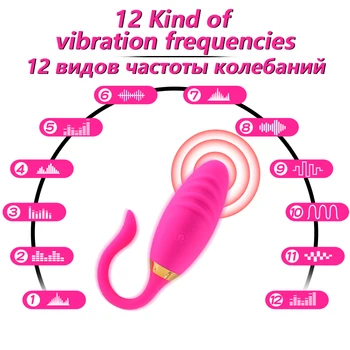 Panties Vibrator with App Control Bluetooth Wireless Wearable Vibrator Vaginal Massage Clitoral Stimulator SexProduct for Couple 4