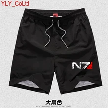 Игры N7 Mass Effect 3 Плавание одежда Для мужчин систем военный альянс эмблема игра Плавание шорты Плавание костюмы Для мужчин s серфинга шорты