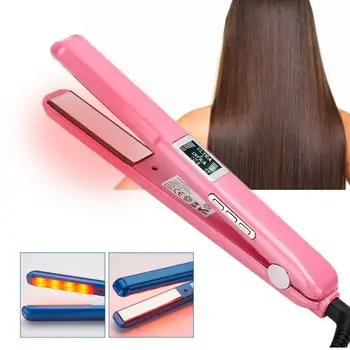 

Ultrasonic Infrared Hair Straightener Cold Wave Hair Straighten Curling Iron
