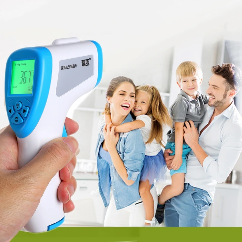 

1PC Infrared Forehead Thermometer Non-contact Measurement Range 32 -42.9 Degree