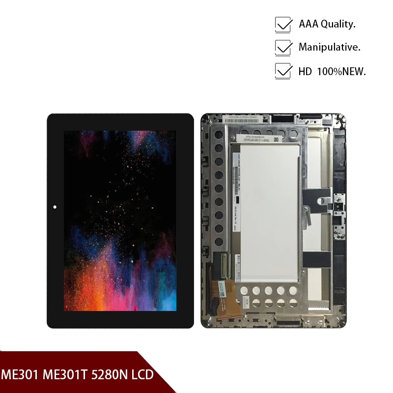 Оригинальный ЖК-дисплей Asus сенсорный экран дигитайзер в сборе для MeMo Pad Smart ME301 ME301T