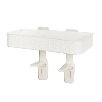 

Toilet Storage Rack Shampoo Soap Cosmetic Holder Wall Mounted Shower Shelves