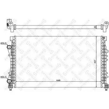 

Cooling radiator for Renault Espace III 2.0i 16V 97-02 ST
