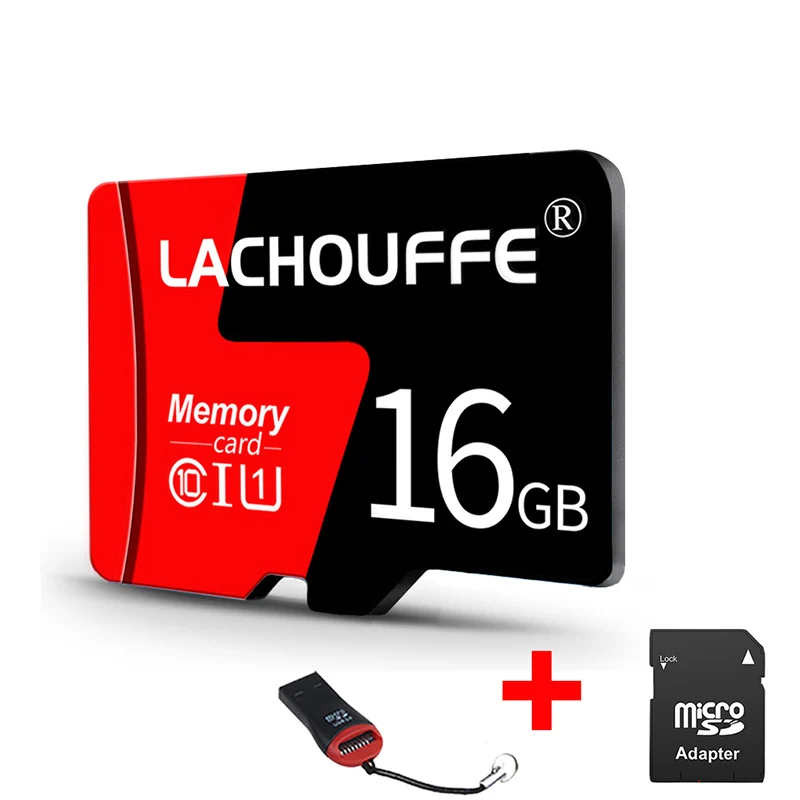16 ГБ Micro SD/TF карта высокоскоростная оригинальная 32 Гб 64 ГБ 16 ГБ 8 ГБ флэш-карты памяти для вождения/мобильного телефона/ПК - Емкость: 16 ГБ
