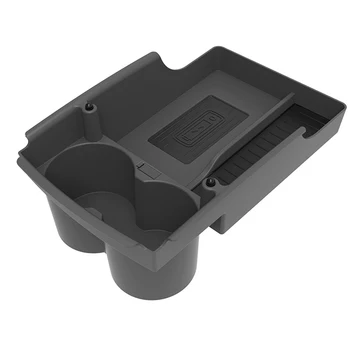 

Non Slip Phone Car Wireless Charger Center Console Organizer For Tesla Model X S