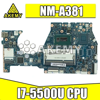 

NM-A381 Laptop motherboard For Lenovo YOGA3-14 original mainboard I7-5500U