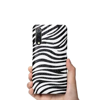

Luxury Genuine Leather phone case for Xiaomi MI 9 case 9 SE Xiaomi 8 se explorer Transparent Anti-fall water proof zebra stripe