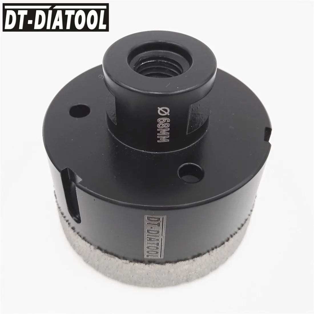 DT-DIATOOL 1 шт. M14 диаметр 68 мм сухой вакуумной пайки алмазного бурения коронка керамическая плитка отверстие пила гранит мрамор сверло каменное