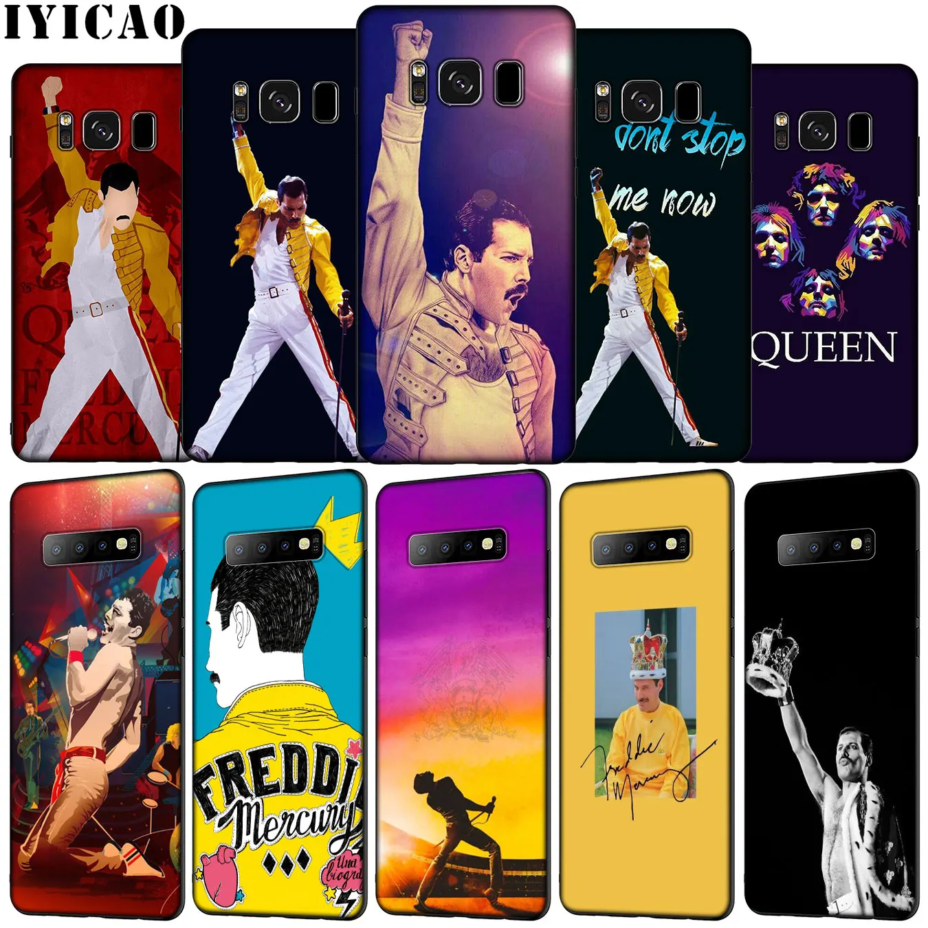IYICAO Queen Freddie Mercury горячий мягкий силиконовый чехол для телефона Samsung Galaxy S20 Ultra S10e S9