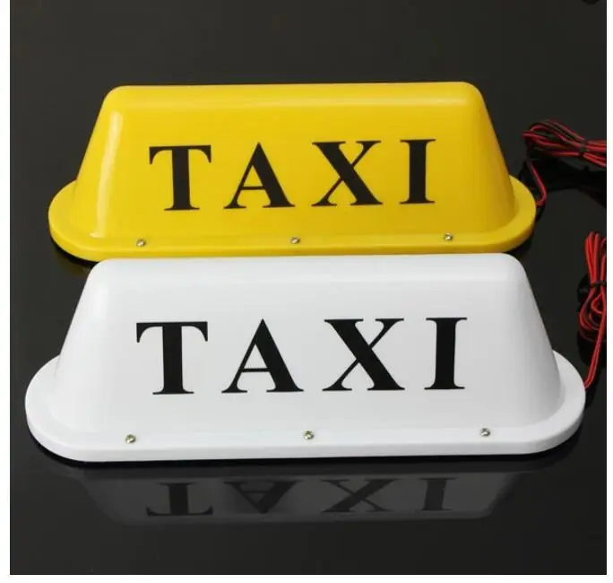 Светодиодный светильник на магнитной крышке для такси 12 В С портсигар 1 шт.