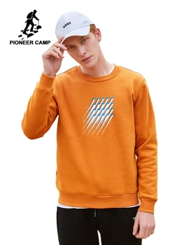 

Pioneer Camp 2019 New Fashion Streetwear Men Clothing Cotton Warm Fleece O-neck For Winter Mens Sweatshirt AWY906372