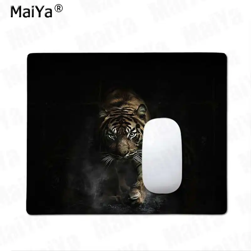 Maiya мои любимые животные тигровый геймерский плеер стол ноутбука резиновый коврик для мыши женской обуви большого Мышь Pad клавиатуры коврик
