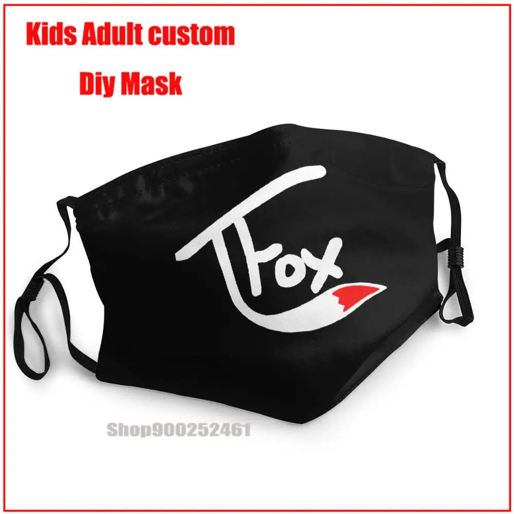 Tanner Fox DIY mascarilla многоразовая моющаяся маска для лица детская рта с дизайном