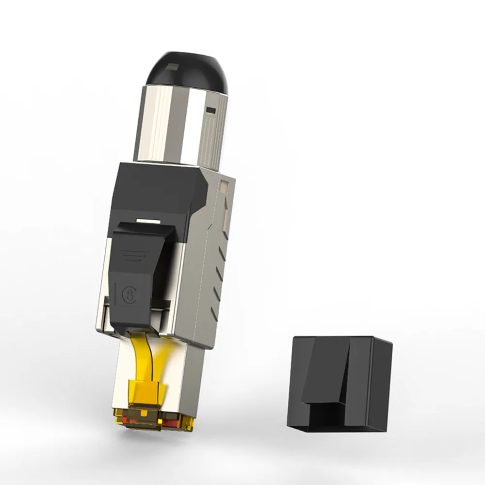 RJ45 Connector Cat8 40Gbps/2000MHz Synchronous