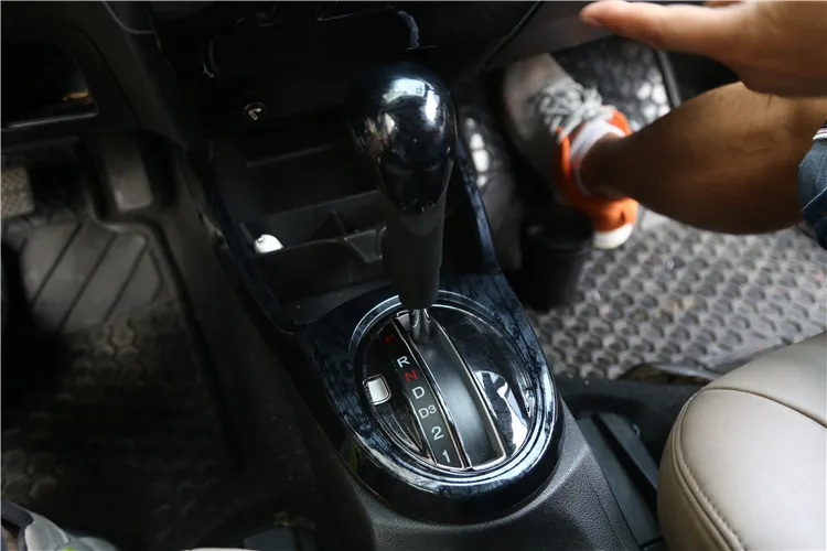 Для 2008-2013 Honda 2Gen Fit черная персиковая деревянная рамка Радио Аудио Панель тире крепление отделка комплект для переоборудования фасции лица объемная рамка