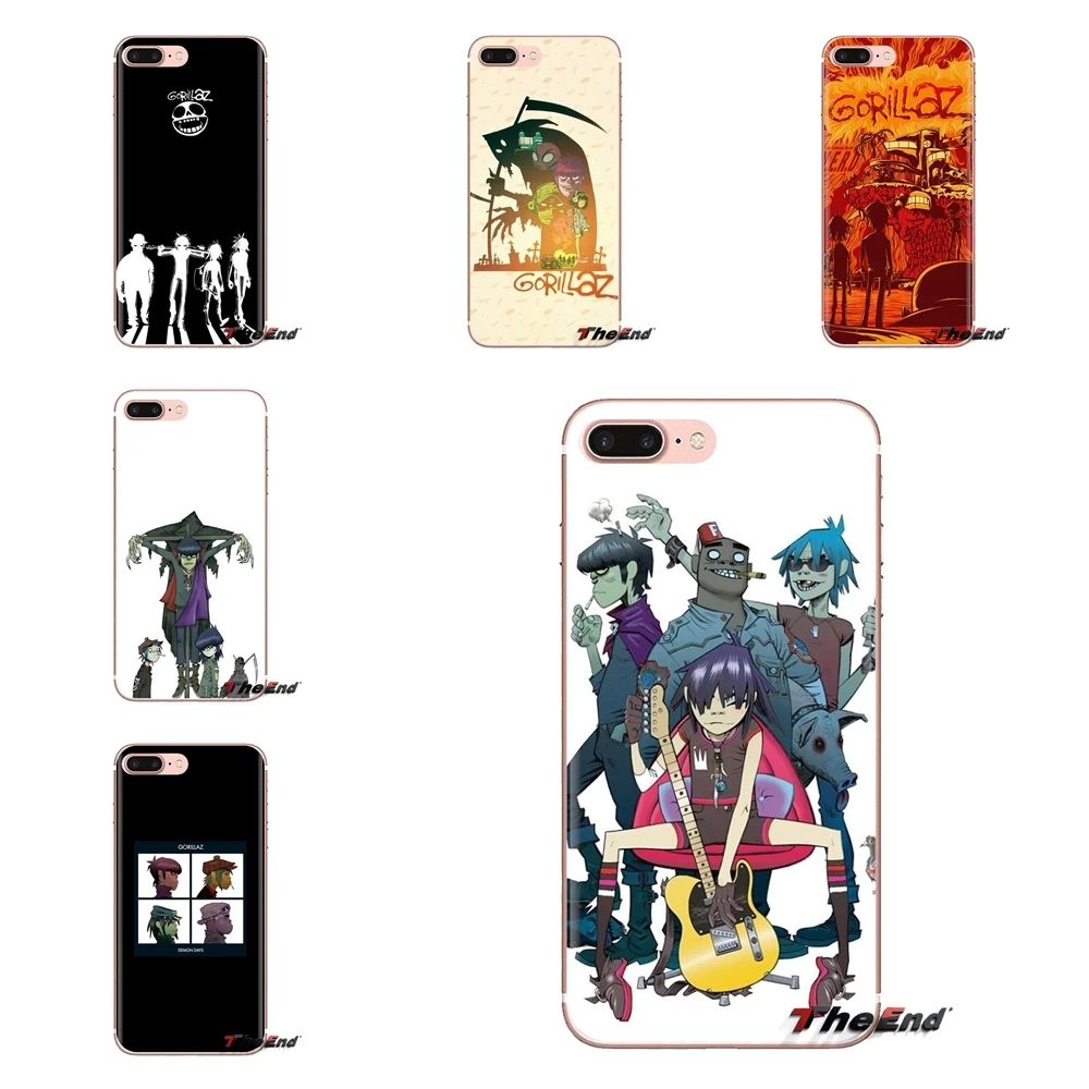 For Huawei Nova 2 3 2i 3i Y6 Y7 Y9 Prime Pro GR3 GR5 2017 2018 2019 Y5II Y6II Soft Transparent Cases Covers Gorillaz Art |
