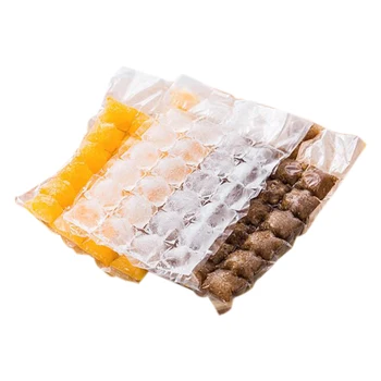 

200 Pcs Disposable Ice Square Bag Ice Square Bag for Making Ice Squares, Self-Sealing Ice Pack 20 Bags, 10 Pcs Each