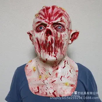 

Halloween zombie mask haunted house horror props variation devil skull mask The walking dead