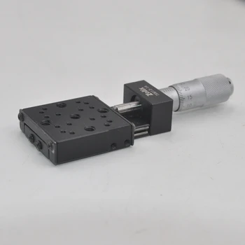 

X Y axis ZOLIX manual high precision displacement slide 34 * 34mm optical fine adjustment platform TSM13-1A aluminum