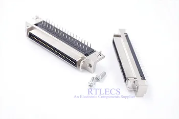 

2 pcs 68 Pin Servo Driver SCSI Connector HPCN MDR Receptacle Slot 10268 Right Angle Straight Choose to order