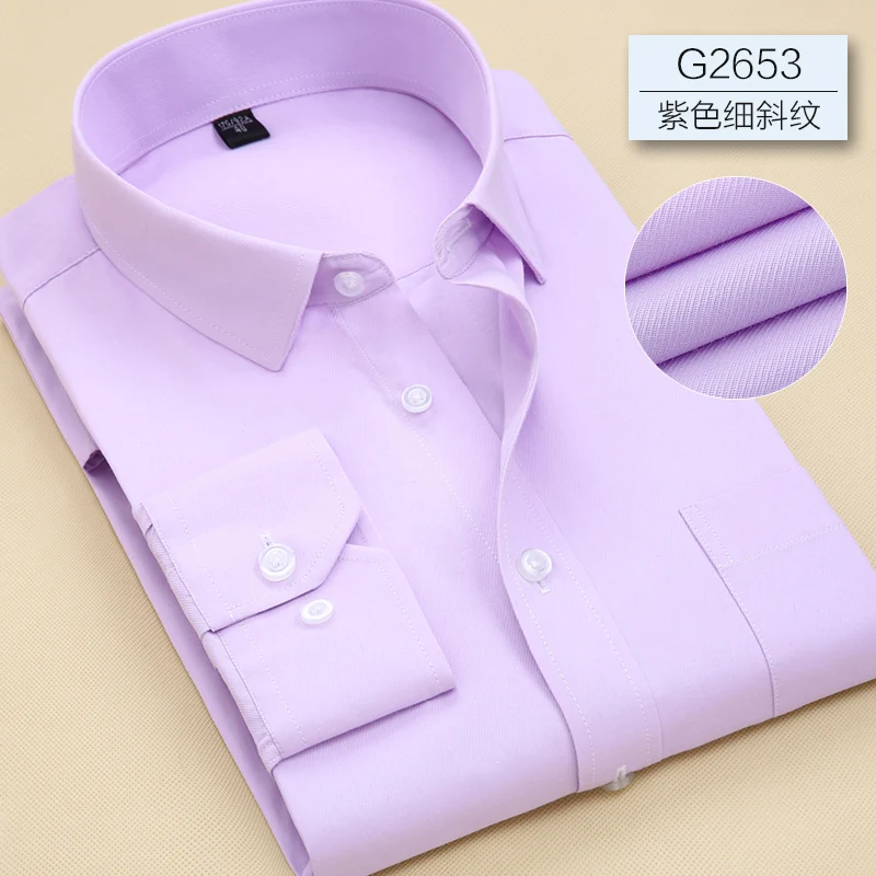 

Plus Size 5XL 6XL 7XL 8XL Striped Twill Long Sleeve Men Shirt White Red Blue Male Business Large Big Dress Shirts Camisas
