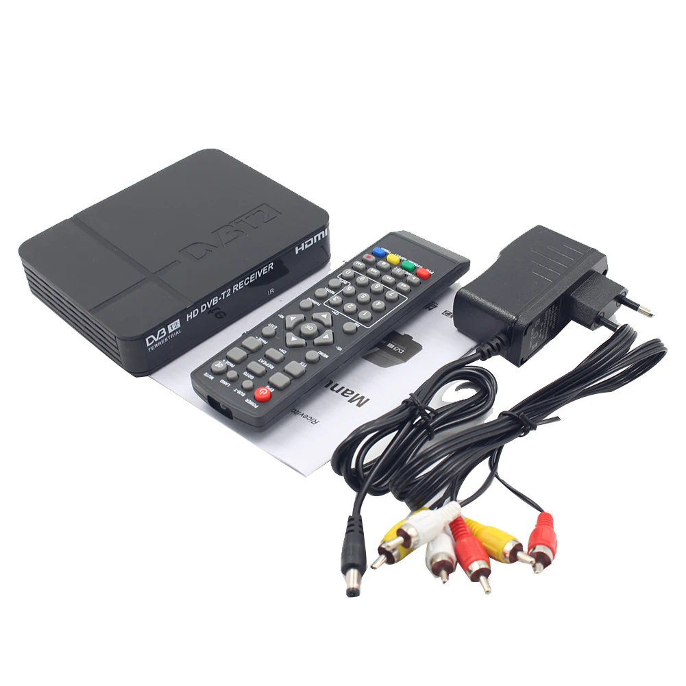 Приемник сигнала ТВ полностью для DVB-T цифрового эфирного DVB T2 H.264 DVB T2 таймер нет поддержка для Dolby AC3 PVR Прямая поставка