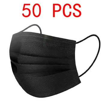 

Disposable Black Mask Protective Masks Anti Dust Windproof Fashion Man Women Face Shield Guard High Quality Personal Outdoor
