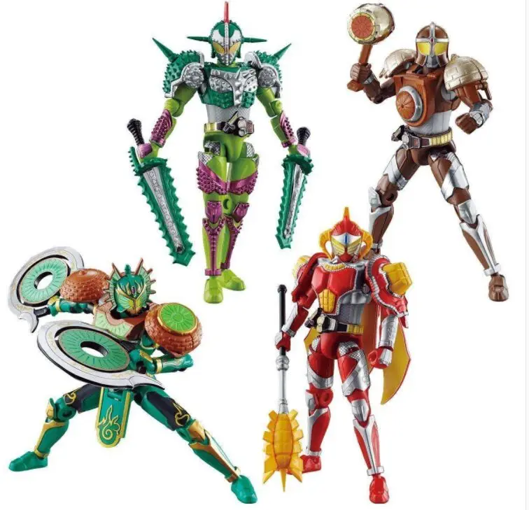 4 шт./компл. оригинальная экшн-фигурка из серии SO-DO Игрушечная модель Kamen Rider Gaim |