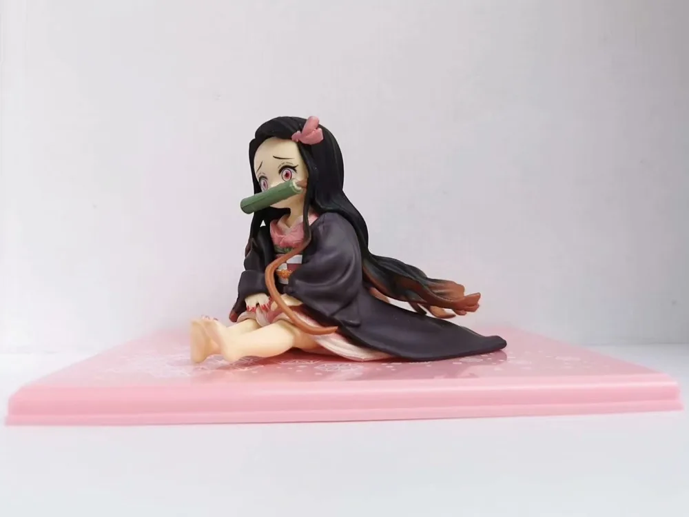 Kimetsu no Yaiba Nezuko ПВХ фигурка модель игрушки Demon Slayer Nezuko Аниме Фигурка милые фигурки игрушки