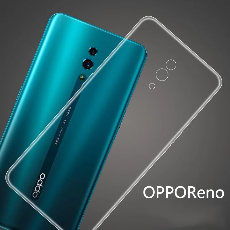 

For OPPO Reno 3 Case Ultra Thin Clear Soft TPU Case For OPPO Reno 3 R17 PRO 10X Zoom Reno Z 2 Realme 3 5 Pro A8 A91 k3 K5 A1K
