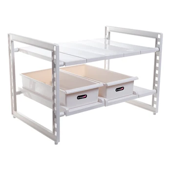 

Retractable shelf for kitchen sink shelf imported from Japan