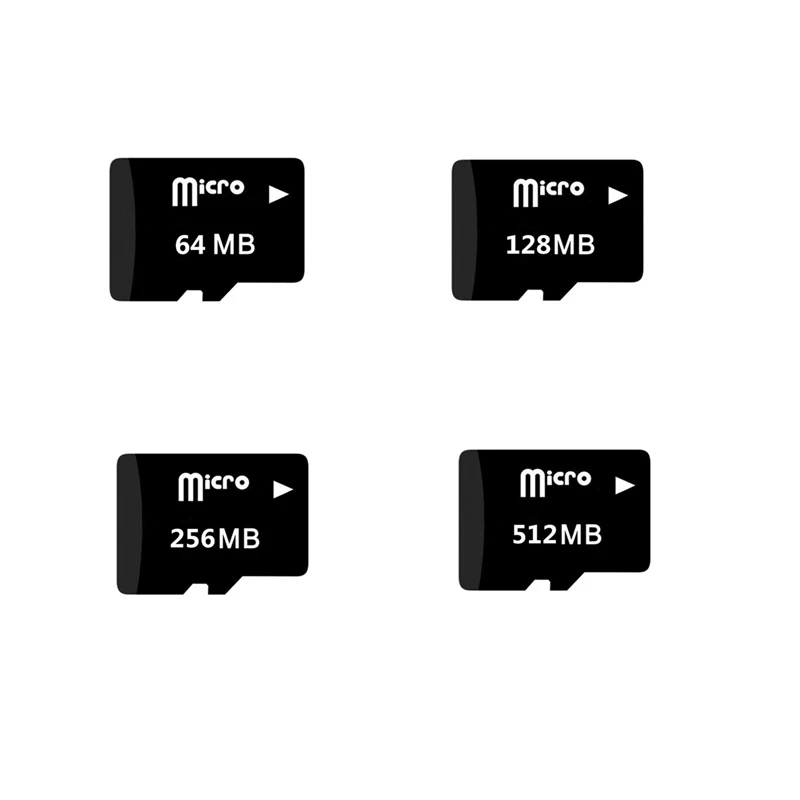Акция! 10 шт./лот 64 Мб 128 256 512 МБ 1 ГБ 2 4 8 TF карта памяти Micro SD для старого