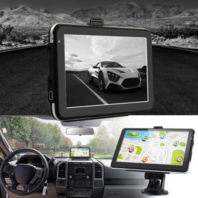 Автомобильный gps-навигатор 7 дюймов четырехъядерный 256-8 гб преобразования голоса автомобильный gps-навигатор пожизненная карта бесплатное обновление