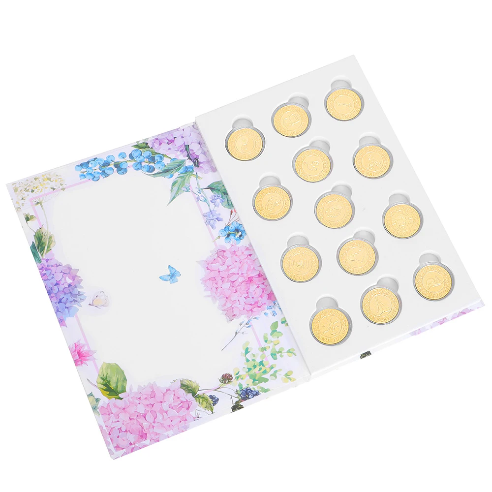 English Arras Para Boda With Gift Box Unity Coins For Wedding Set Arrhae Silver Ceremony Filipino Arras Para Boda Bride Jewelry