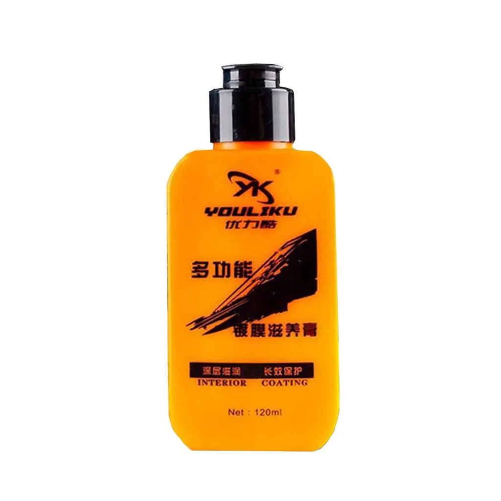 

1PCS 120ML Automotive Interior Auto & Leather Renovated Coating Paste Maintenance Agent renovation cleaner