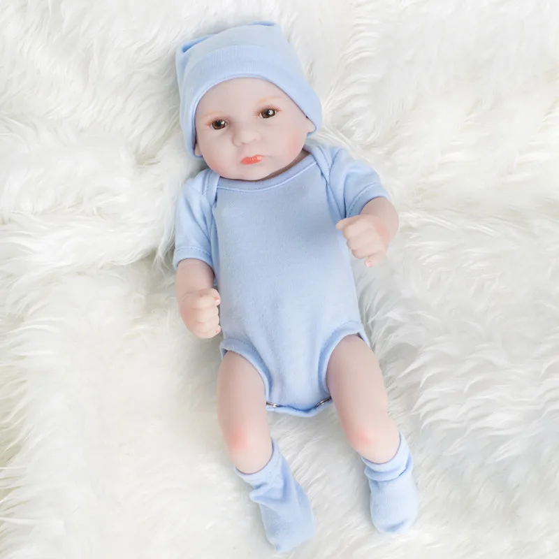  Mini Reborn Baby Doll 10 Feet High-quality Imitation none Glue Children Early Education New Mothers