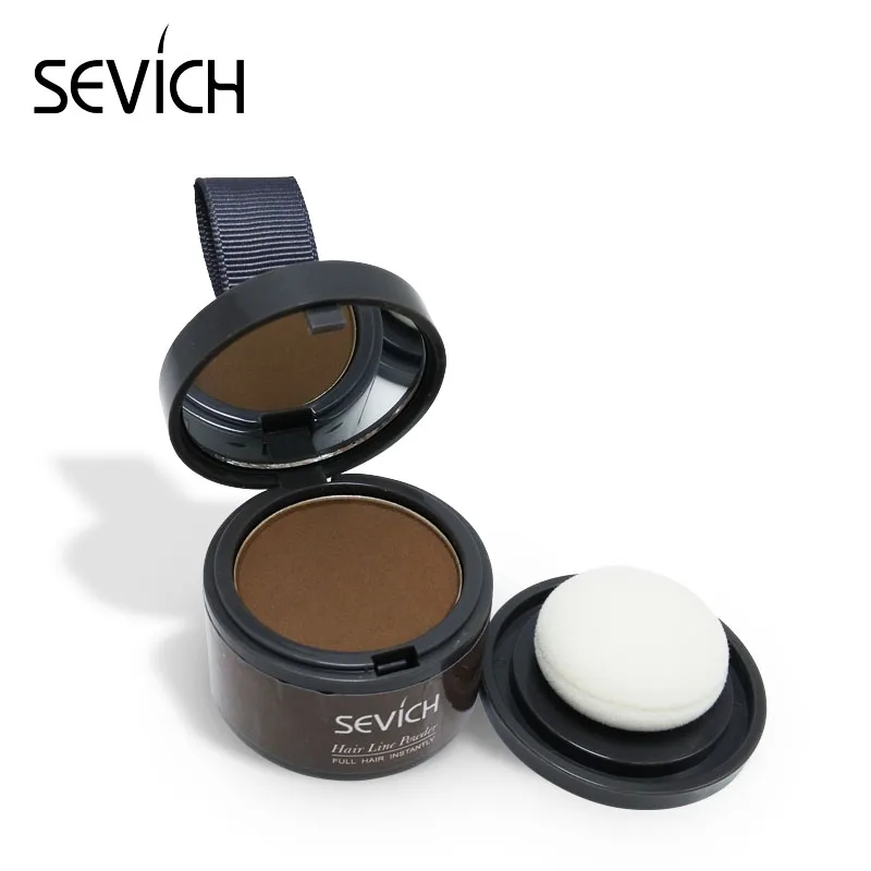 Sevich бренд Hair color ing продукты покрытие серое покрытие для корней волос порошок черный цвет волос кисть краска Временная Краска для волос цвет ing крем - Цвет: brown