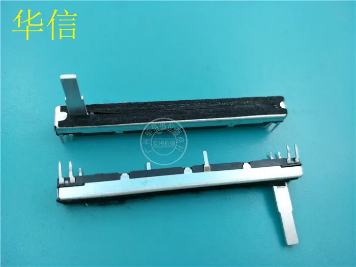 1 Pz 75Mm Potenziometro Scorrevole Dritto A10Kx2 Sc6082Gh Per Soundcraft Efx8 Per Fader Doppio Canale Panasonic / Dual Link