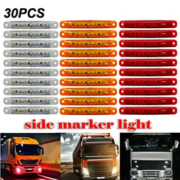 

Indicator Marker Lights Sealed 9 LED Side Tail Truck Trailer Lorry Super bright