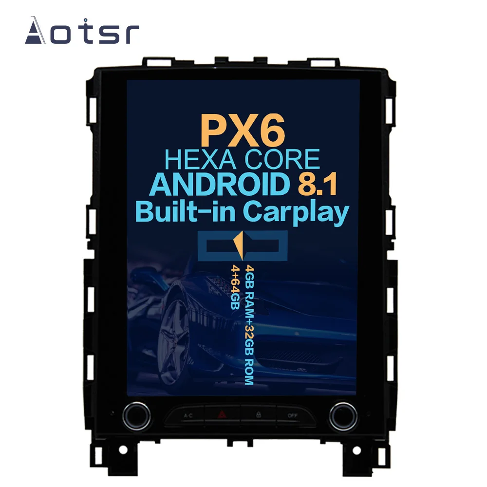 

Aotsr Tesla 10.4“ Vertical screen Android 8.1 Car DVD Multimedia player GPS Navigation For Renault Koleos/Megane 4 2016-2018