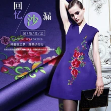 Печатный шелк стрейч-сатин 118 см Ширина 19 momme/чистый шелк Ткань для шитья платьев позиционирования