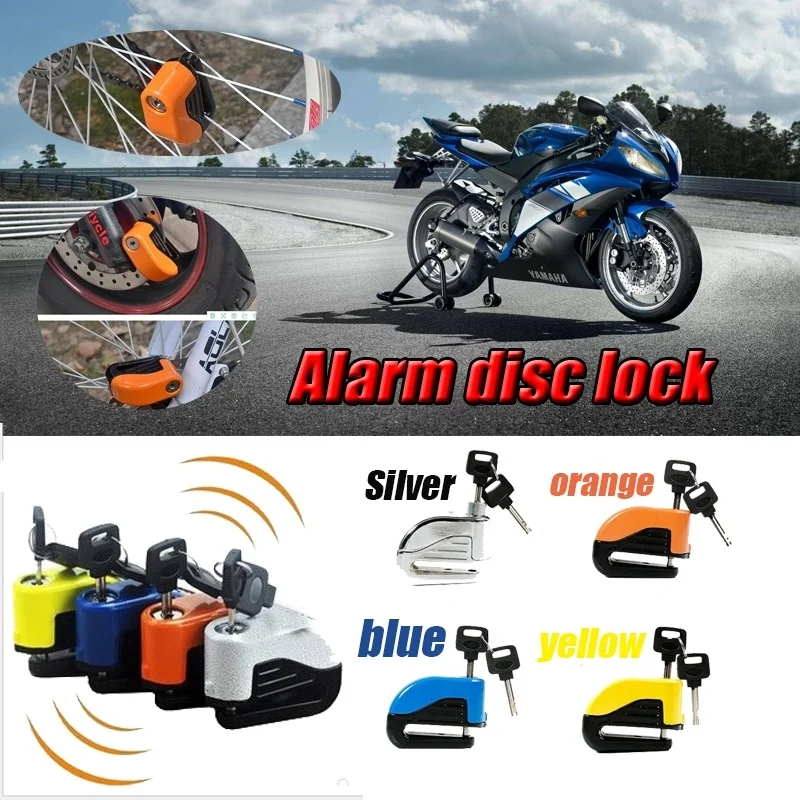 6 мм замок штифт для безопасности мотоцикла скутера велосипеда сигнализация